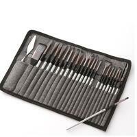 Без бренда «Коробка 50 шт.: Набор кистей для рисования в чехле, премиум набор (23 нейлоновых кисти, 1 мастихин)» в Курске в интернет-магазине Без бренда «Коробка 50 шт.: Набор кистей для рисования в чехле, премиум набор (23 нейлоновых кисти, 1 мастихин)» в Курске