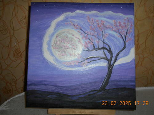 Фотографии готовых работ картин по номерам и алмазной мозаики