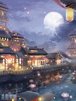 Без бренда «Ночной город на фоне луны» в Курске