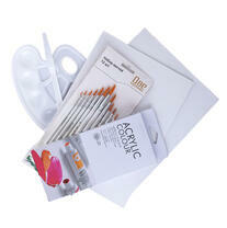 Без бренда «Набор подарочный «Две картинки»: краски акрил 12x12 мл, 2 холста 22x30 на мдф, 10 кистей, мастихин, палитра. Уценка (без упаковки)» в Курске в интернет-магазине  Без бренда «Набор подарочный «Две картинки»: краски акрил 12x12 мл, 2 холста 22x30 на мдф, 10 кистей, мастихин, палитра. Уценка (без упаковки)» в Курске