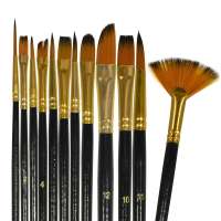 Без бренда «Кисти для рисования набор (12 шт)» в Курске