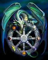 Без бренда «Коробка 20 шт: Дракон на магическом круге» в Курске