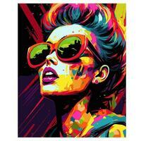 Без бренда «Яркая девушка в солнечных очках» в Курске в интернет-магазине  Без бренда «Яркая девушка в солнечных очках» в Курске