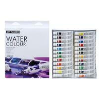 Без бренда «Коробка 24 шт.: Краски акварель «Две картинки» в тюбиках 24 шт. по 12 мл» в Курске