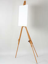 Без бренда «Коробка 12 шт.: Мольберт Две картинки тренога, деревянный» в Курске