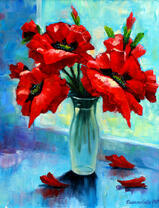 Без бренда «Букет красных маков» в Курске