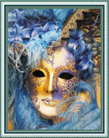 Без бренда «Красочная маскарадная маска в цветах» в Курске