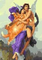 Ангел, дева и рыжий кот