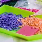 Алмазная мозаика 40x50 HWA6079 Пионы и другие цветы за 675 руб.  в интернет-магазине  Алмазная мозаика 40x50 Пионы и другие цветы