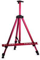 Без бренда «Коробка 25 шт.: Металлический мольберт тренога в чехле, телескопический, красный» в Курске