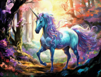 Без бренда «Единорог в фэнтезийном лесу» в Курске