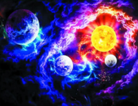 Без бренда «Солнце и планеты среди туч» в Курске